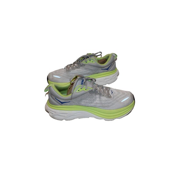 Hoka One One Men\'s Bondi 8 Athletic Running Sneakers STARDUST LETTUCE 10.5 NWOB